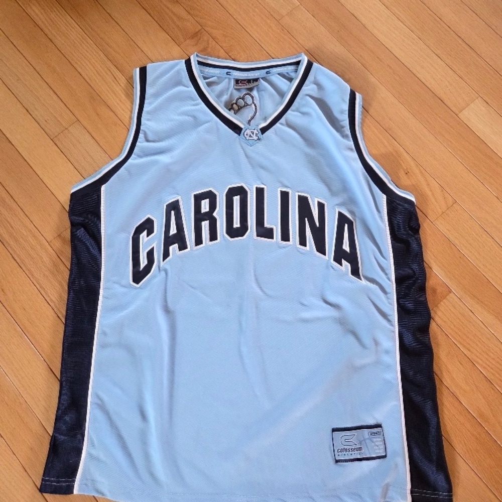North Carolina Tar Heels Vintage Colosseum UNC Basketball Jersey